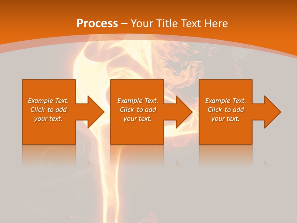 Sport Burning Energy PowerPoint Template