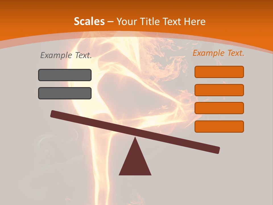 Sport Burning Energy PowerPoint Template