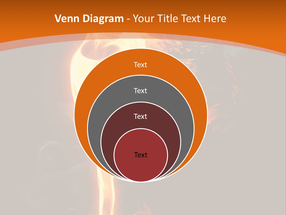 Sport Burning Energy PowerPoint Template