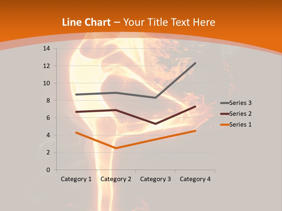 Sport Burning Energy PowerPoint Template