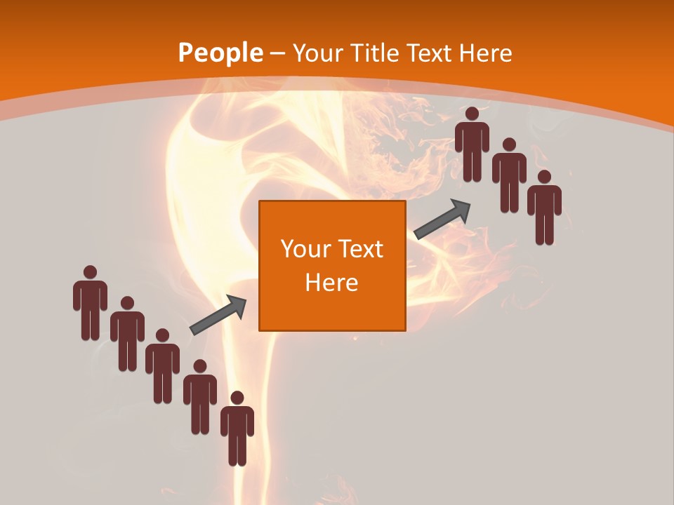 Sport Burning Energy PowerPoint Template