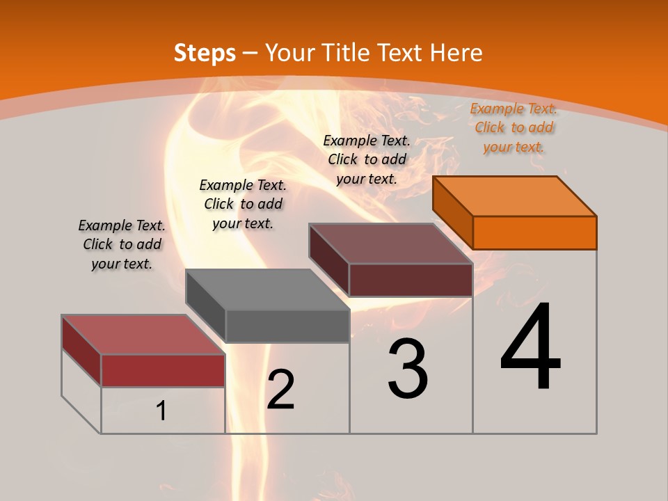 Sport Burning Energy PowerPoint Template