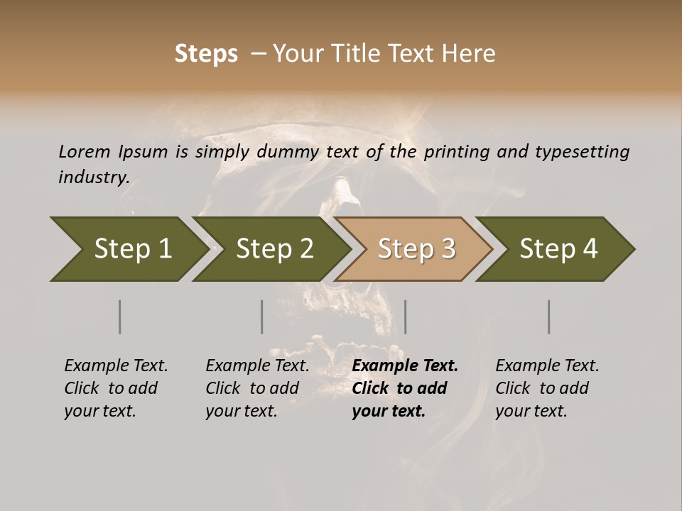 Dead Anatomy Fright PowerPoint Template