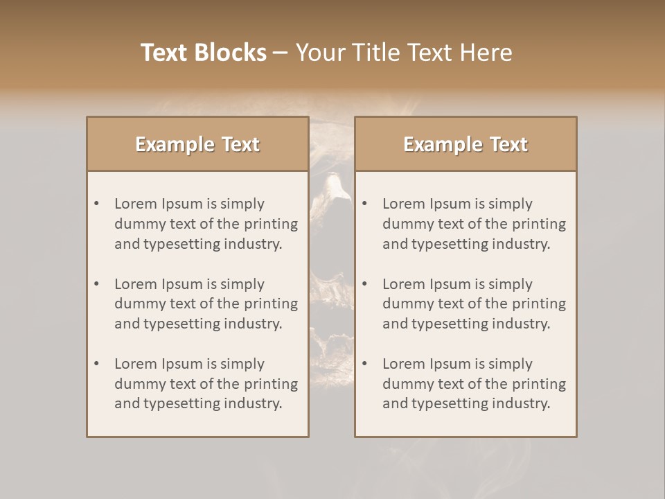 Dead Anatomy Fright PowerPoint Template
