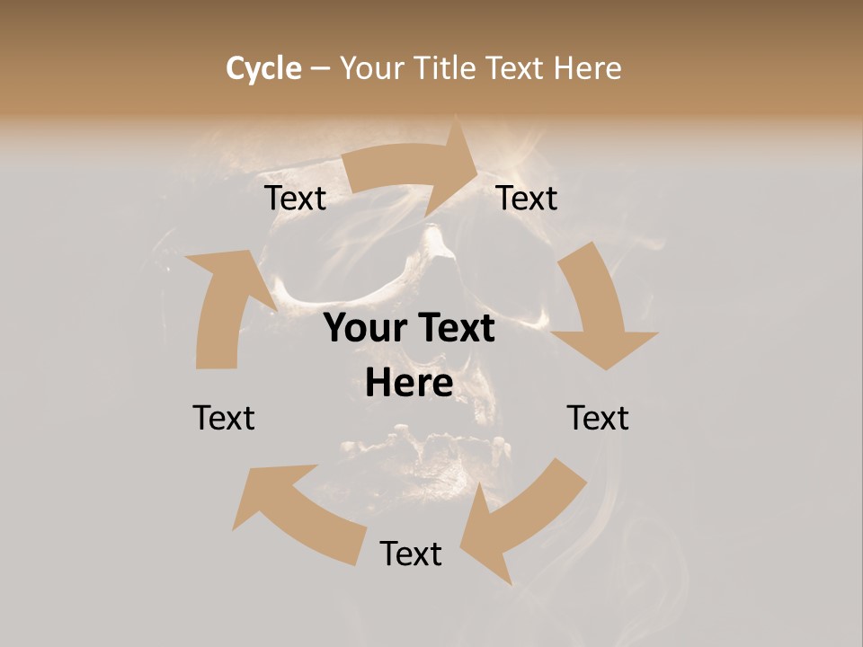 Dead Anatomy Fright PowerPoint Template