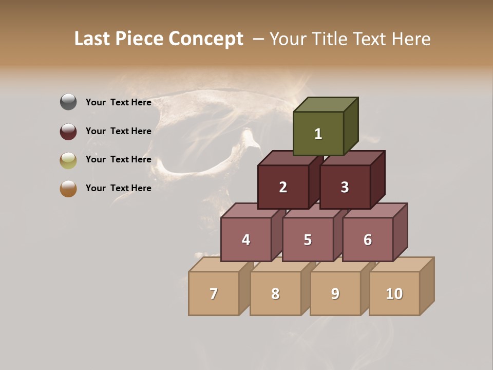 Dead Anatomy Fright PowerPoint Template
