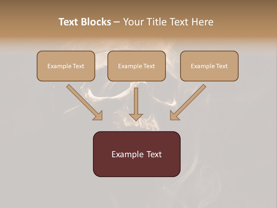 Dead Anatomy Fright PowerPoint Template