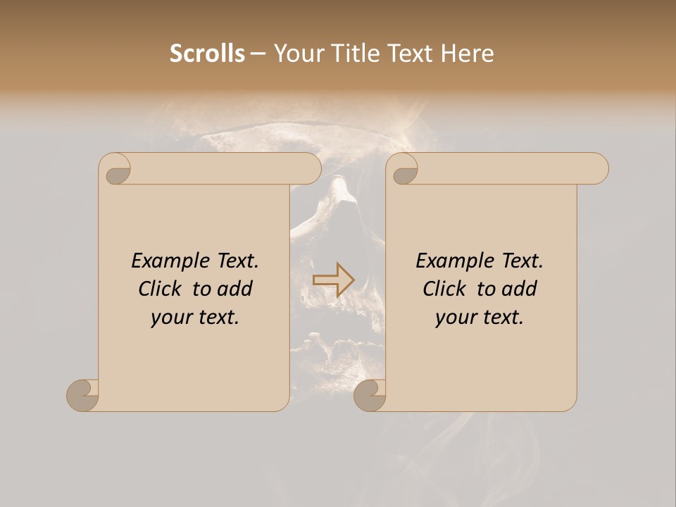 Dead Anatomy Fright PowerPoint Template