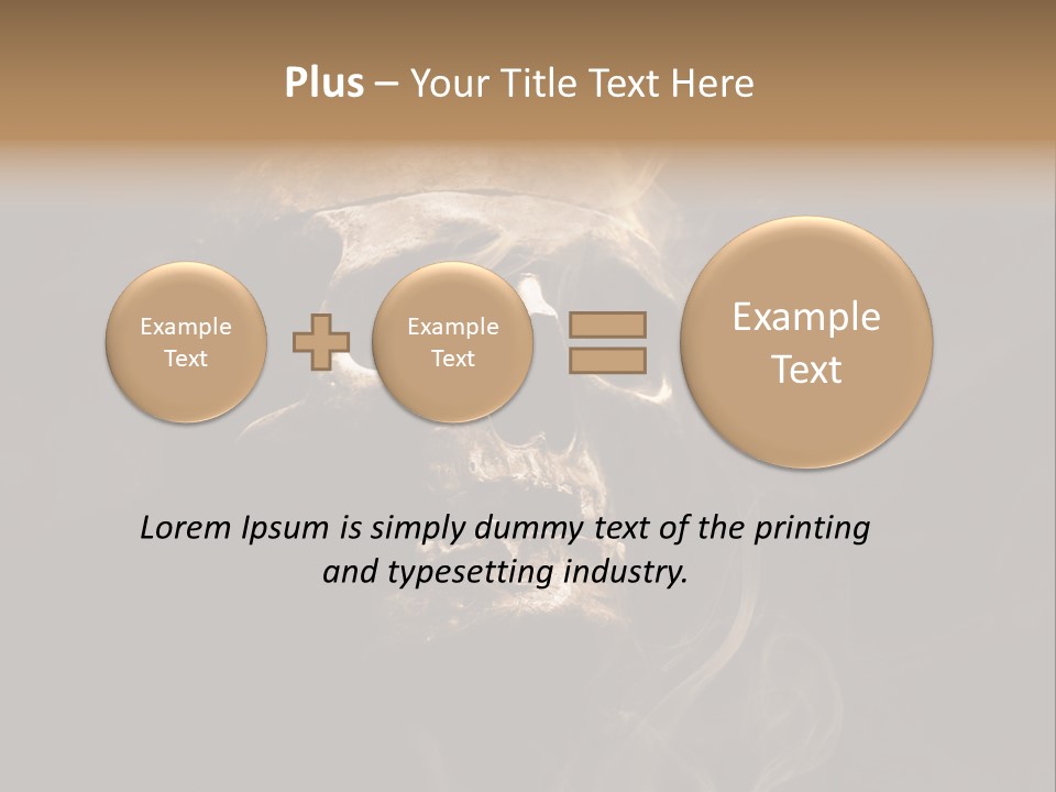 Dead Anatomy Fright PowerPoint Template