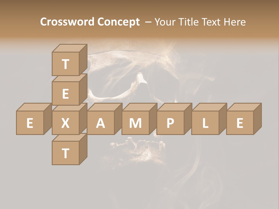 Dead Anatomy Fright PowerPoint Template
