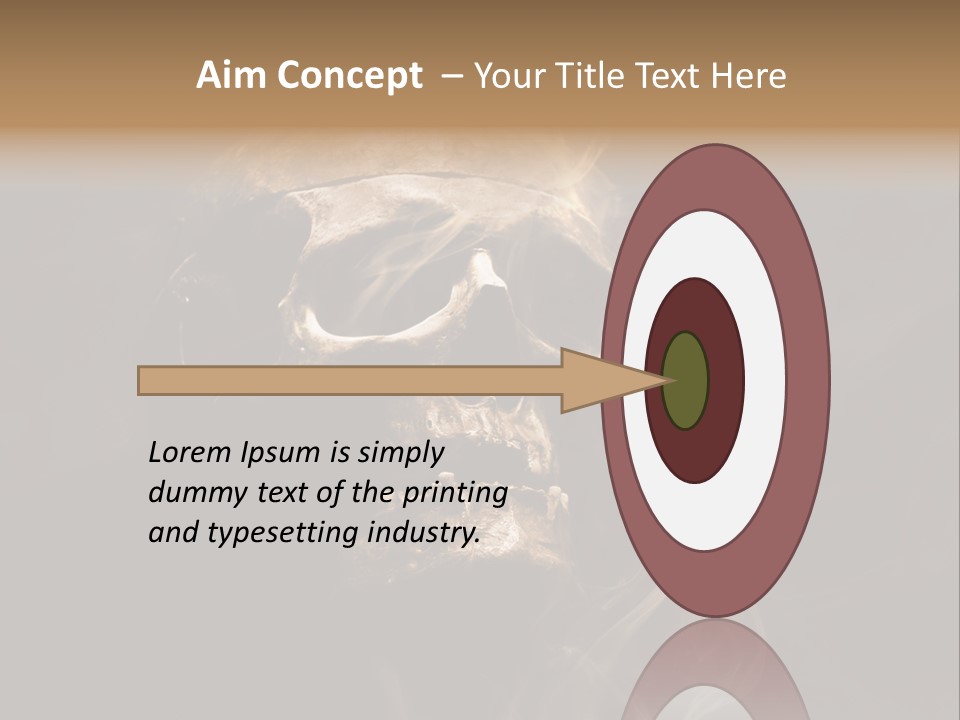 Dead Anatomy Fright PowerPoint Template