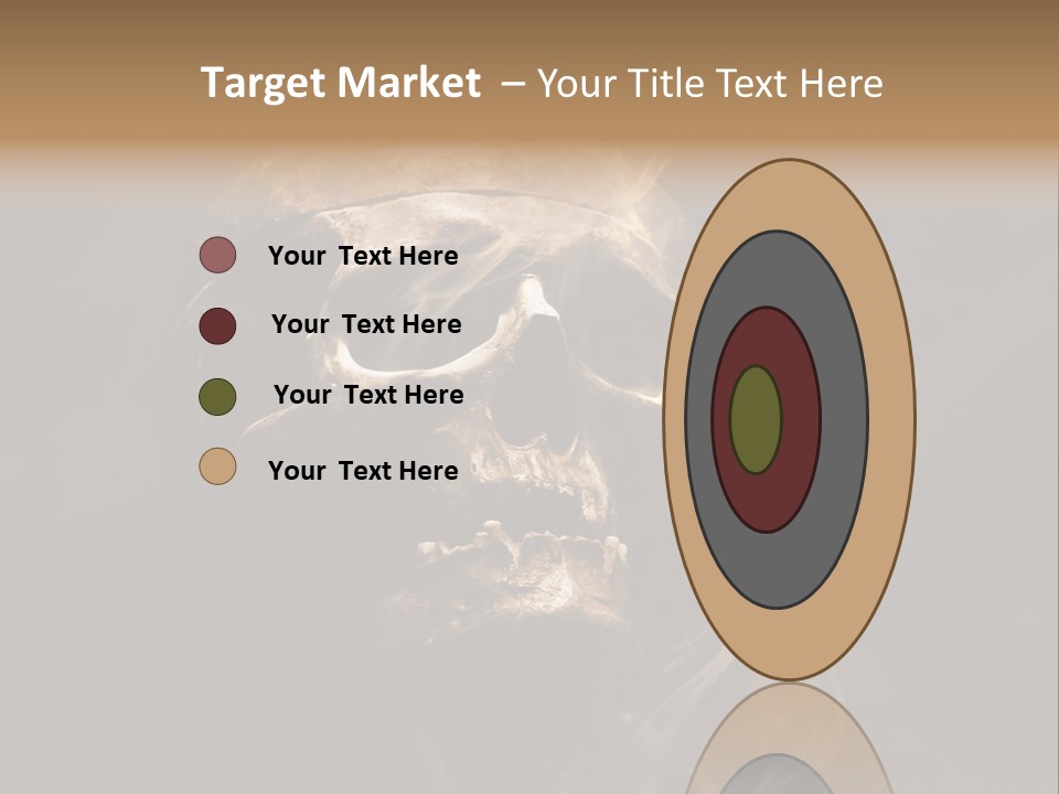 Dead Anatomy Fright PowerPoint Template