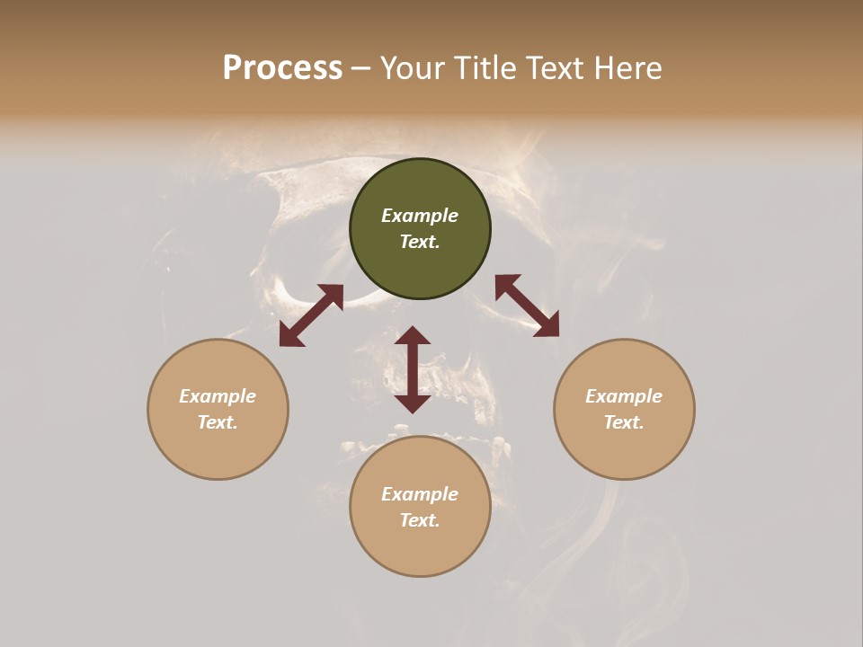 Dead Anatomy Fright PowerPoint Template