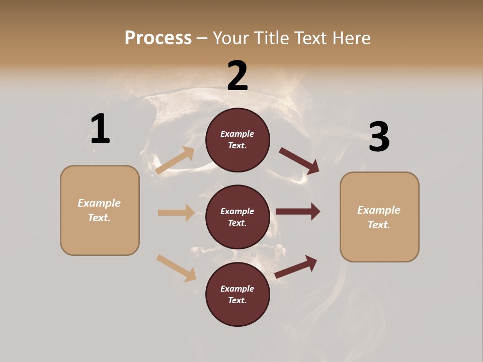 Dead Anatomy Fright PowerPoint Template