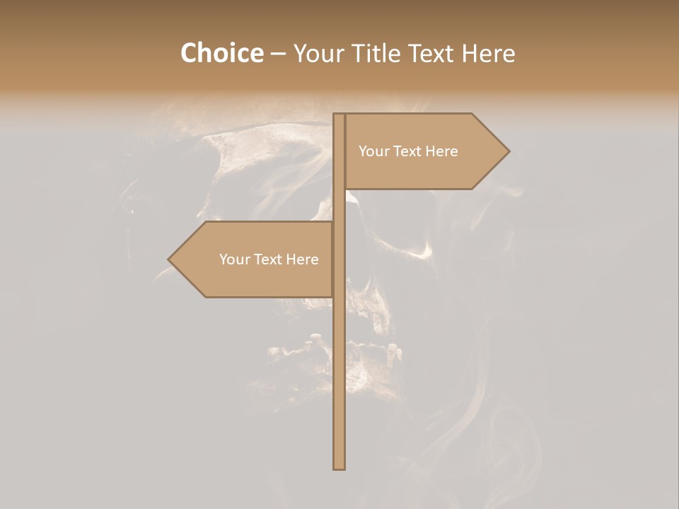 Dead Anatomy Fright PowerPoint Template