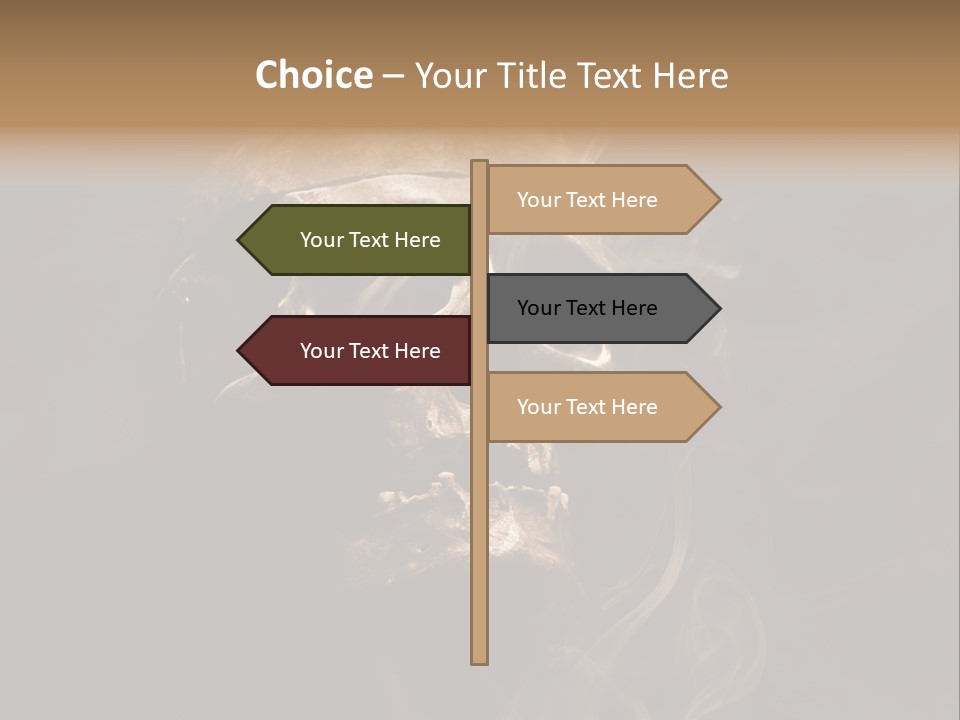 Dead Anatomy Fright PowerPoint Template