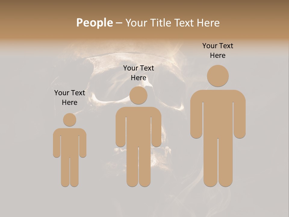 Dead Anatomy Fright PowerPoint Template