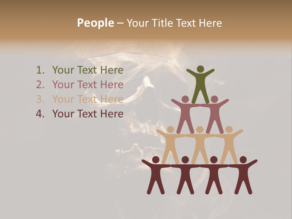 Dead Anatomy Fright PowerPoint Template