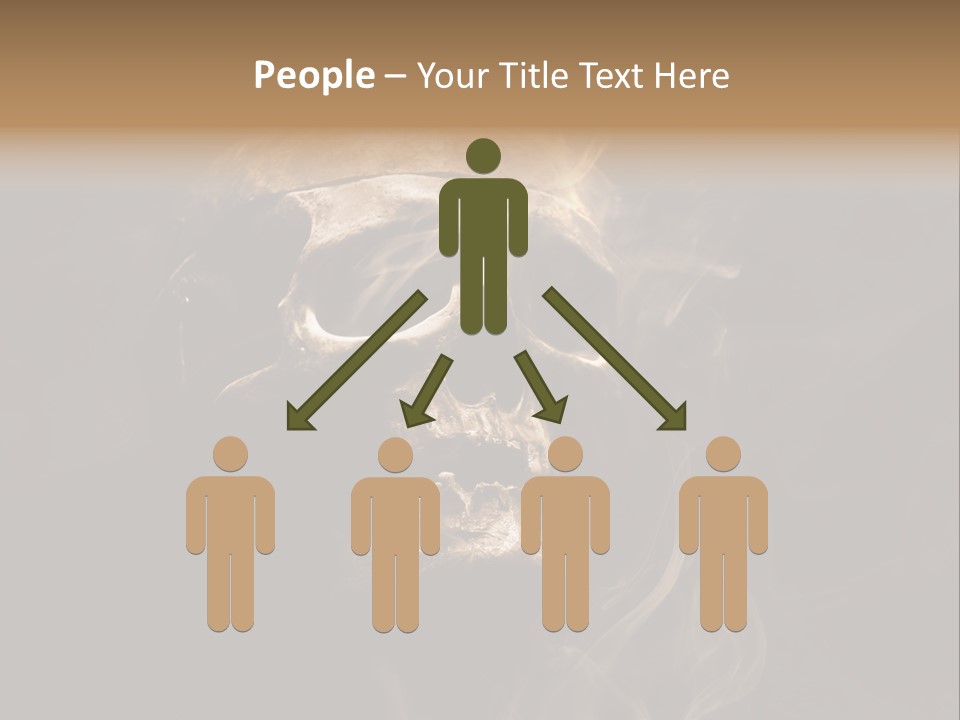 Dead Anatomy Fright PowerPoint Template