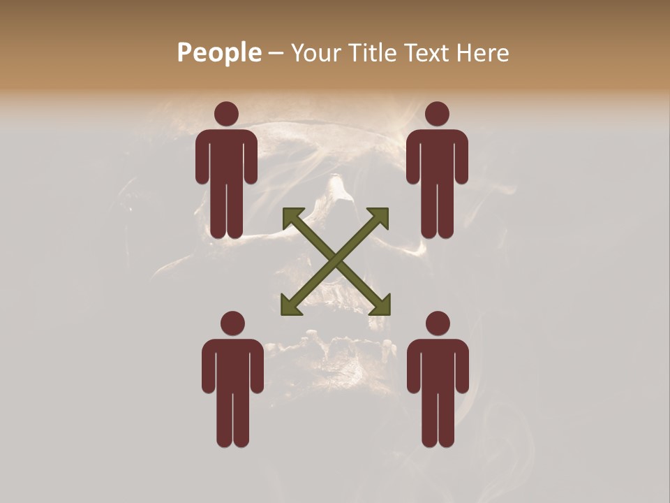 Dead Anatomy Fright PowerPoint Template