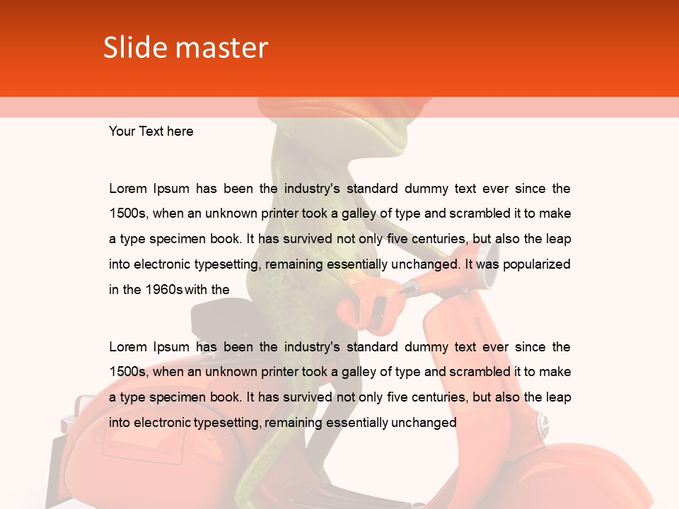 Wildlife Nature Eye PowerPoint Template