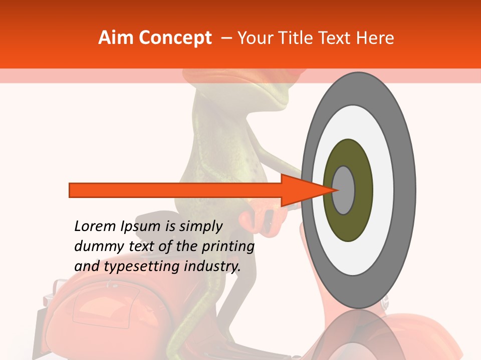 Wildlife Nature Eye PowerPoint Template