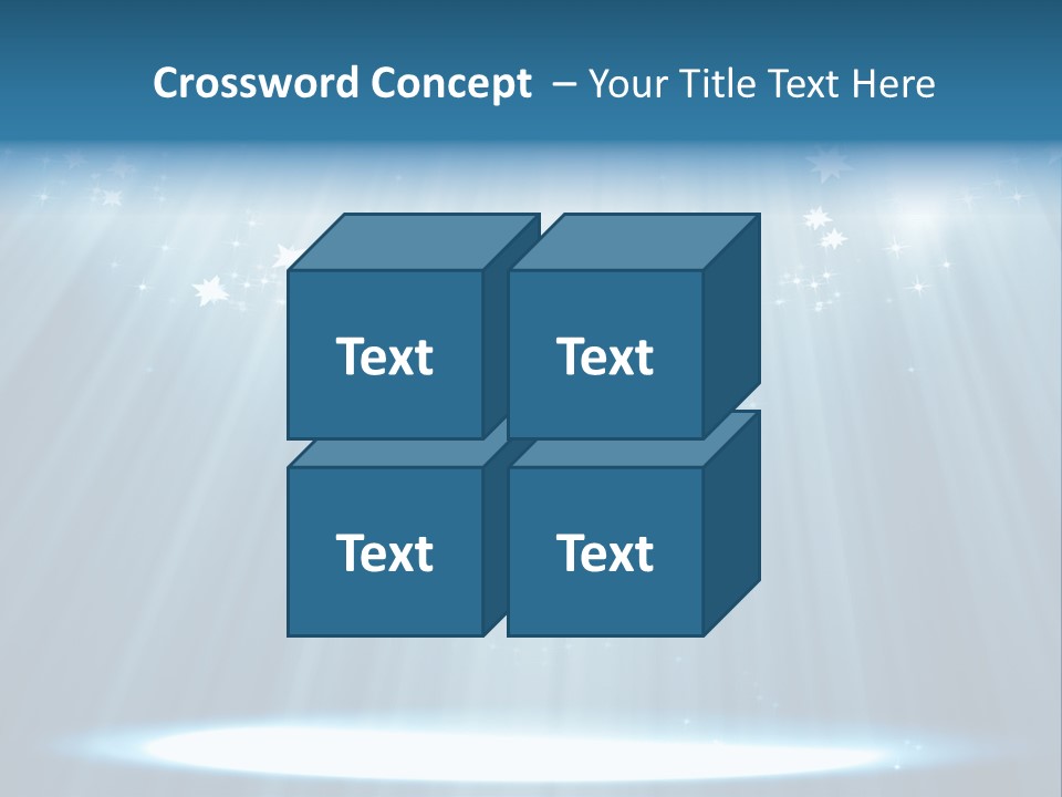 Fabric Speaker Curtain PowerPoint Template