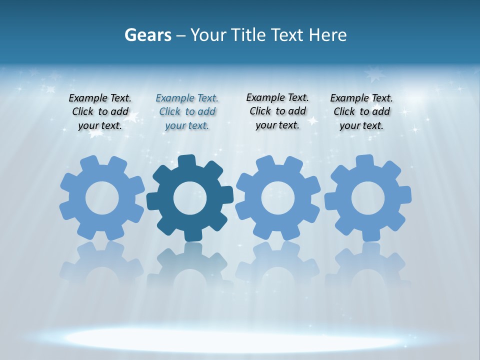 Fabric Speaker Curtain PowerPoint Template