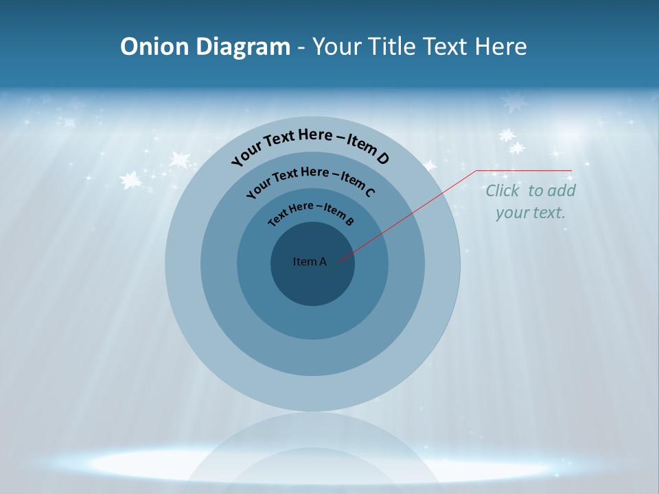 Fabric Speaker Curtain PowerPoint Template