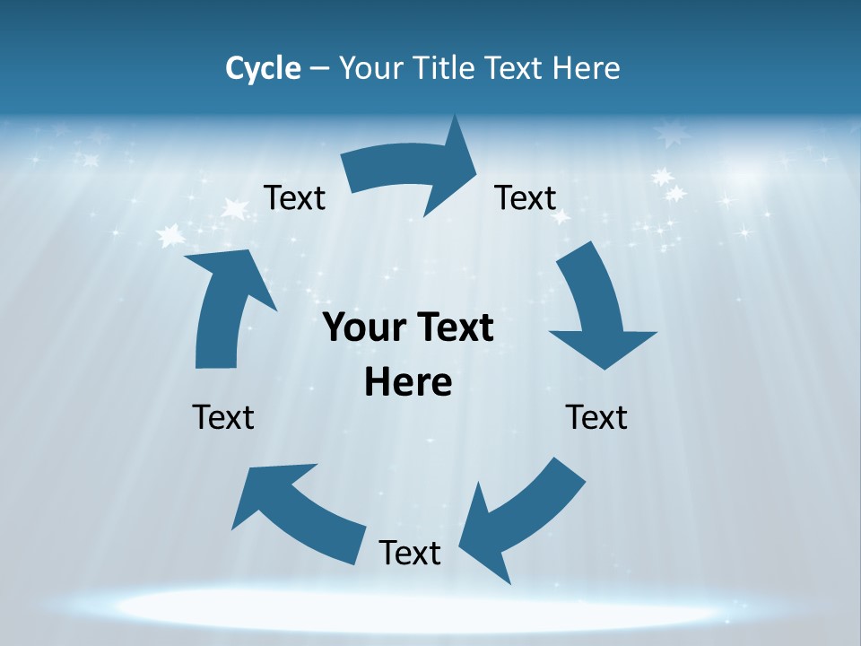 Fabric Speaker Curtain PowerPoint Template