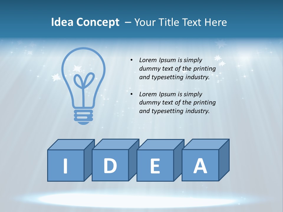 Fabric Speaker Curtain PowerPoint Template