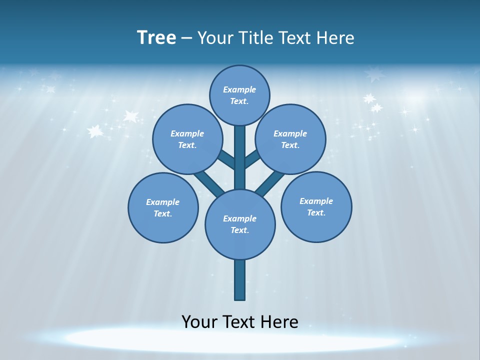 Fabric Speaker Curtain PowerPoint Template