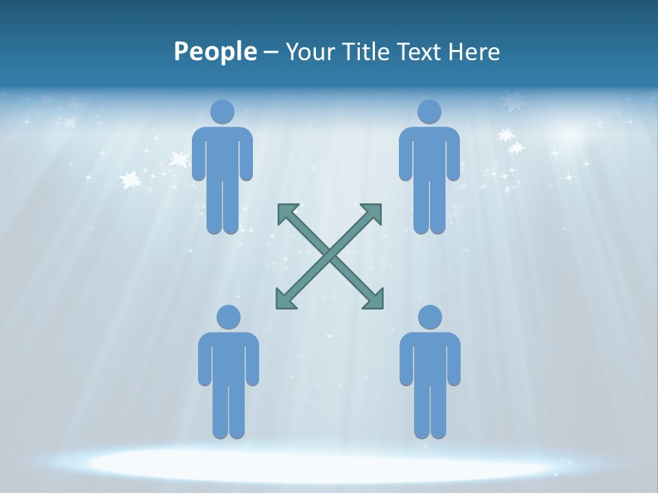 Fabric Speaker Curtain PowerPoint Template