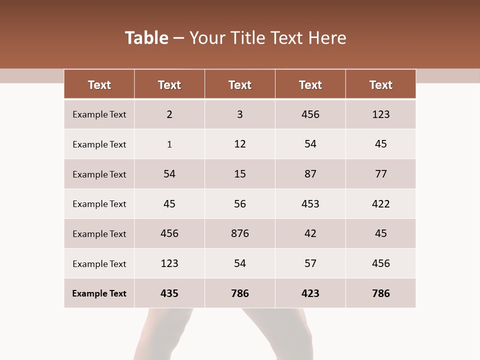 A Beautiful Woman In A Blue Bikini Posing For The Camera PowerPoint Template