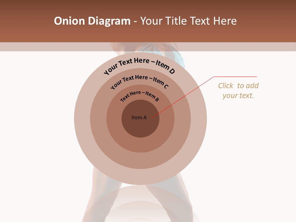 A Beautiful Woman In A Blue Bikini Posing For The Camera PowerPoint Template