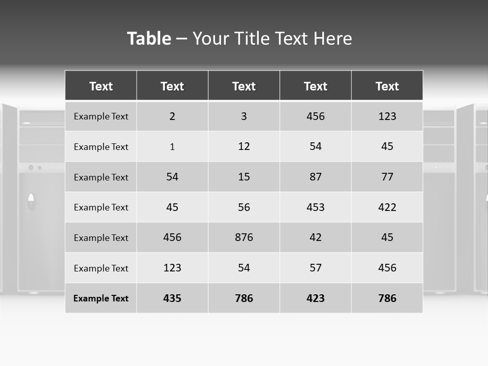 Atx Memory Bandwidth PowerPoint Template