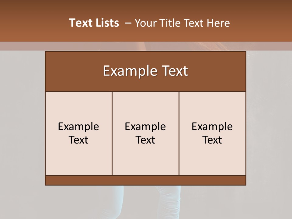 Stretching Performer Elegance PowerPoint Template