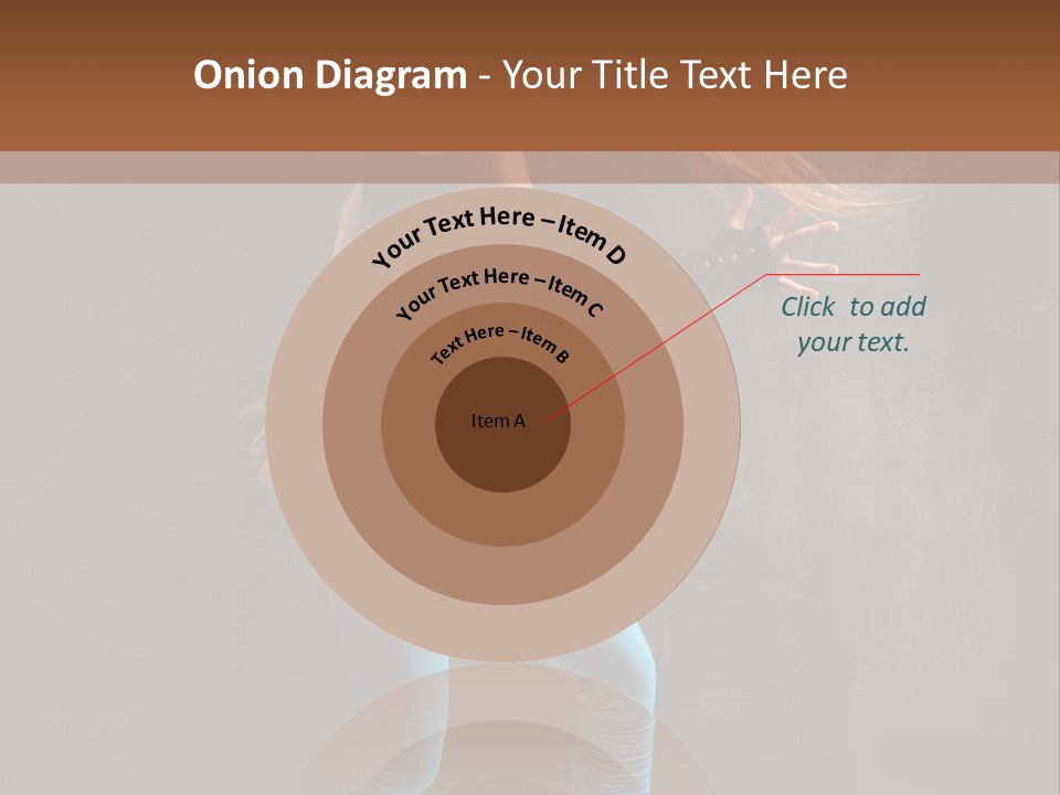 Stretching Performer Elegance PowerPoint Template