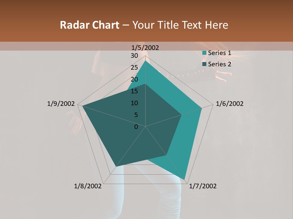 Stretching Performer Elegance PowerPoint Template