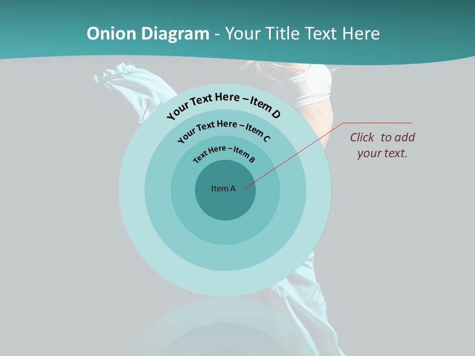 Moving Posing Aerobics PowerPoint Template