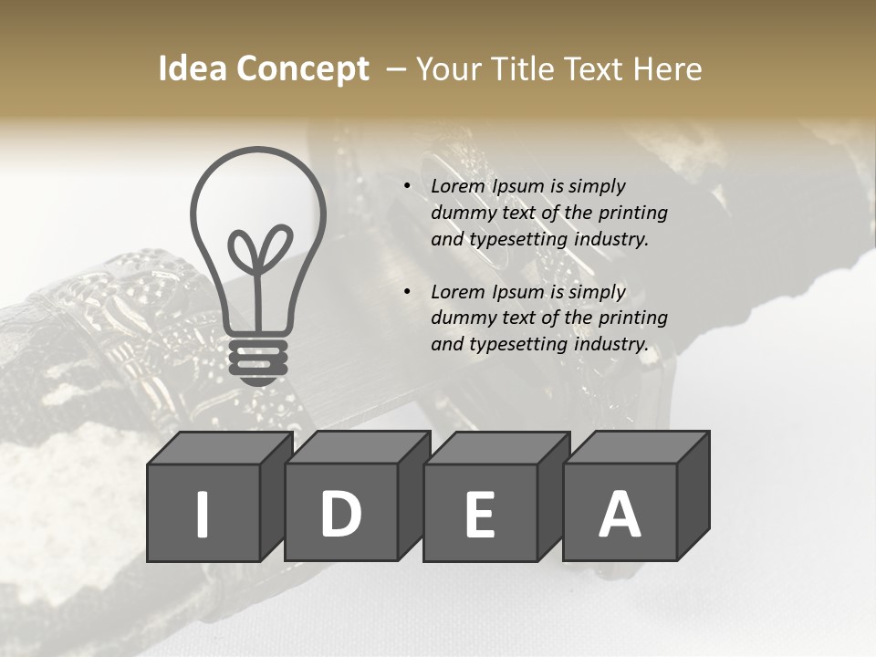 Light Associate Solution PowerPoint Template