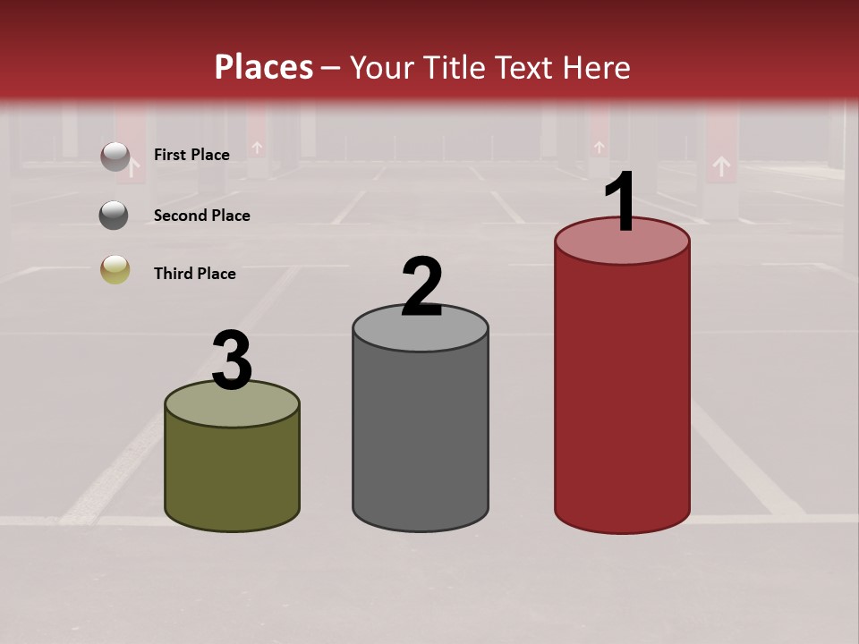 Underground Stripe Compact PowerPoint Template