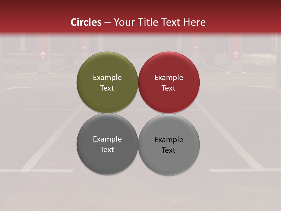 Underground Stripe Compact PowerPoint Template