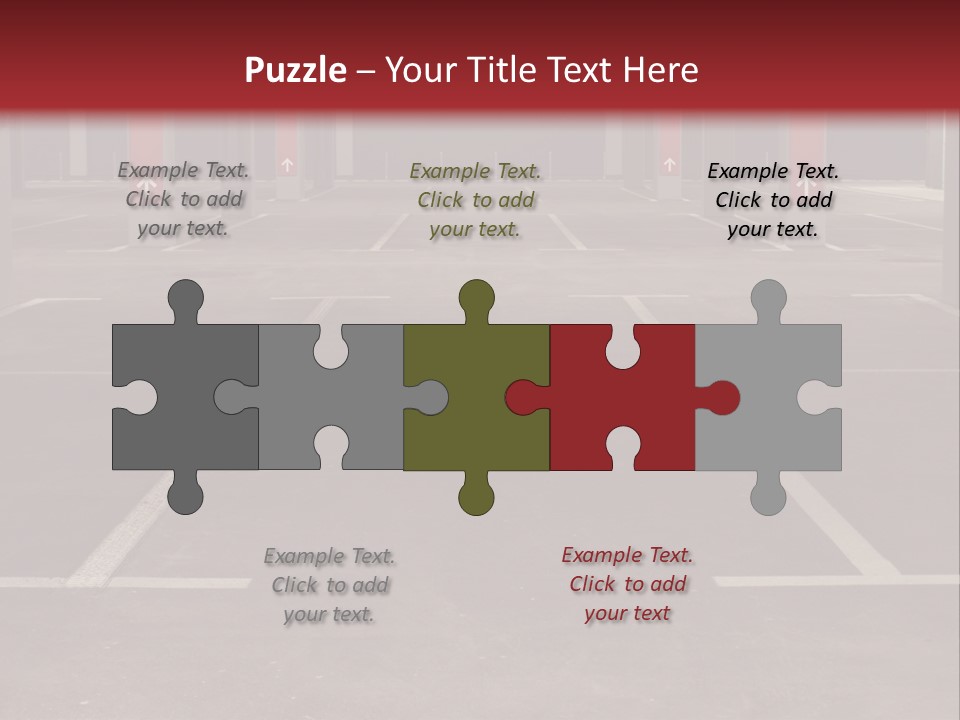 Underground Stripe Compact PowerPoint Template