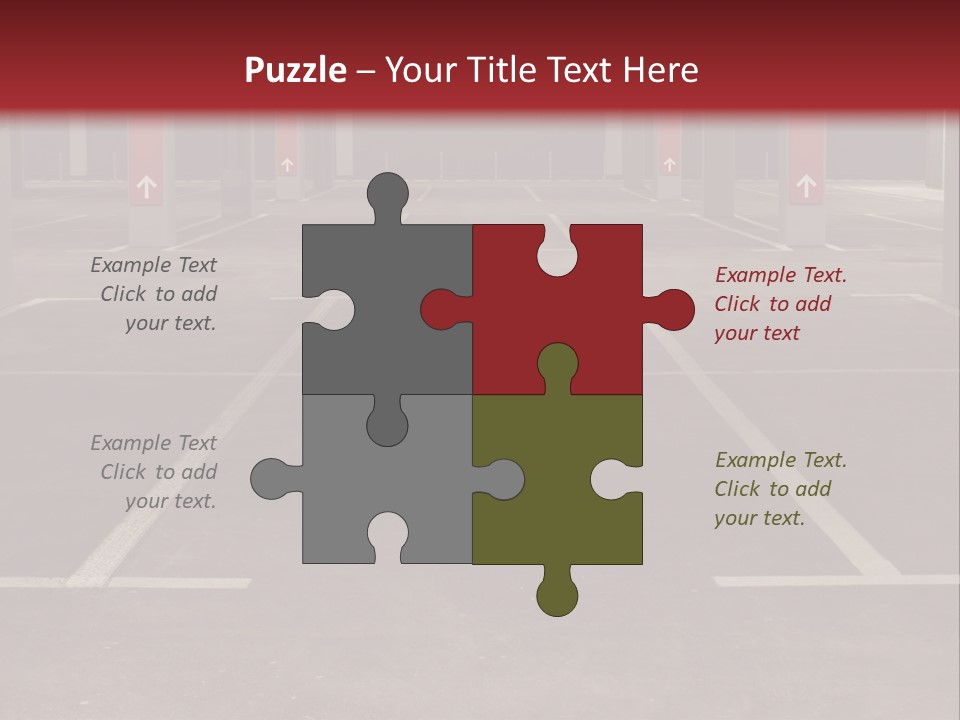 Underground Stripe Compact PowerPoint Template