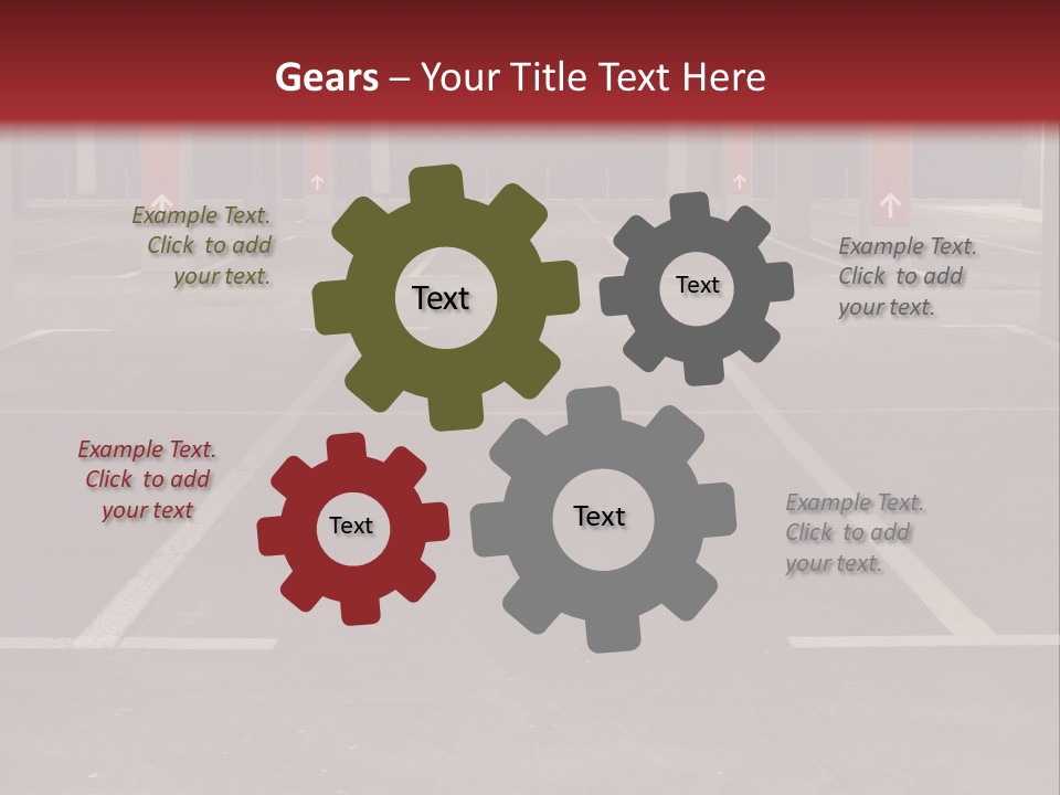 Underground Stripe Compact PowerPoint Template