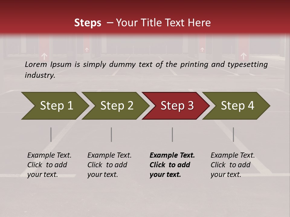 Underground Stripe Compact PowerPoint Template