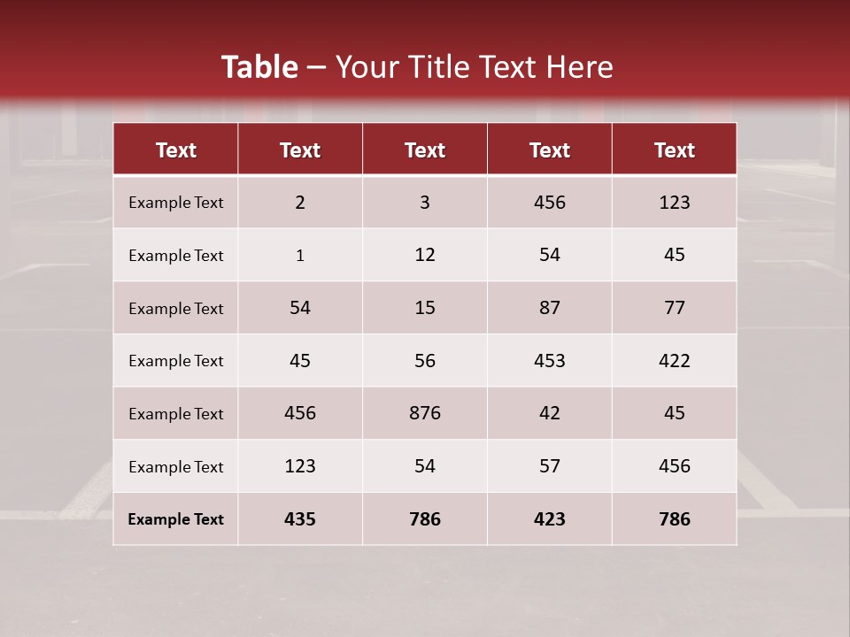 Underground Stripe Compact PowerPoint Template