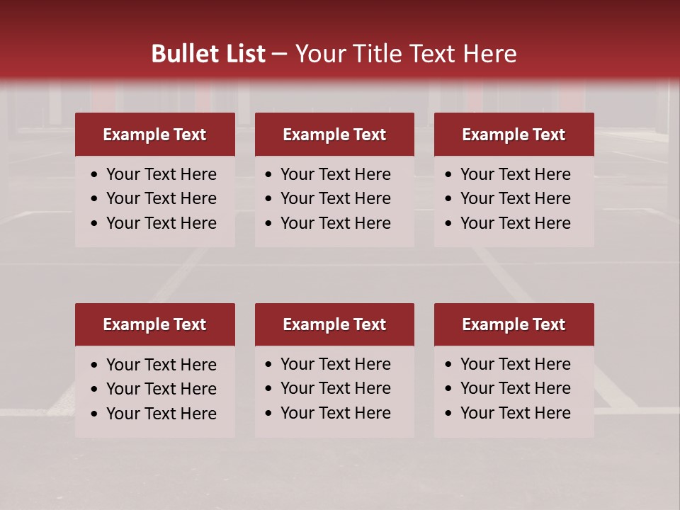 Underground Stripe Compact PowerPoint Template