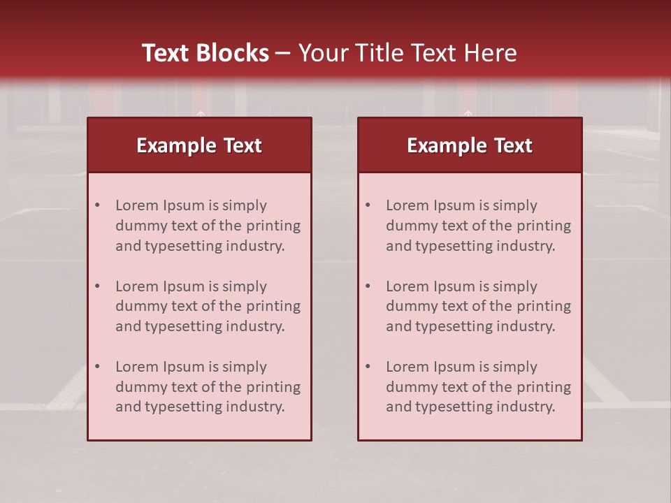 Underground Stripe Compact PowerPoint Template